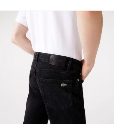 Vaquero hombre slim negro, Lacoste.