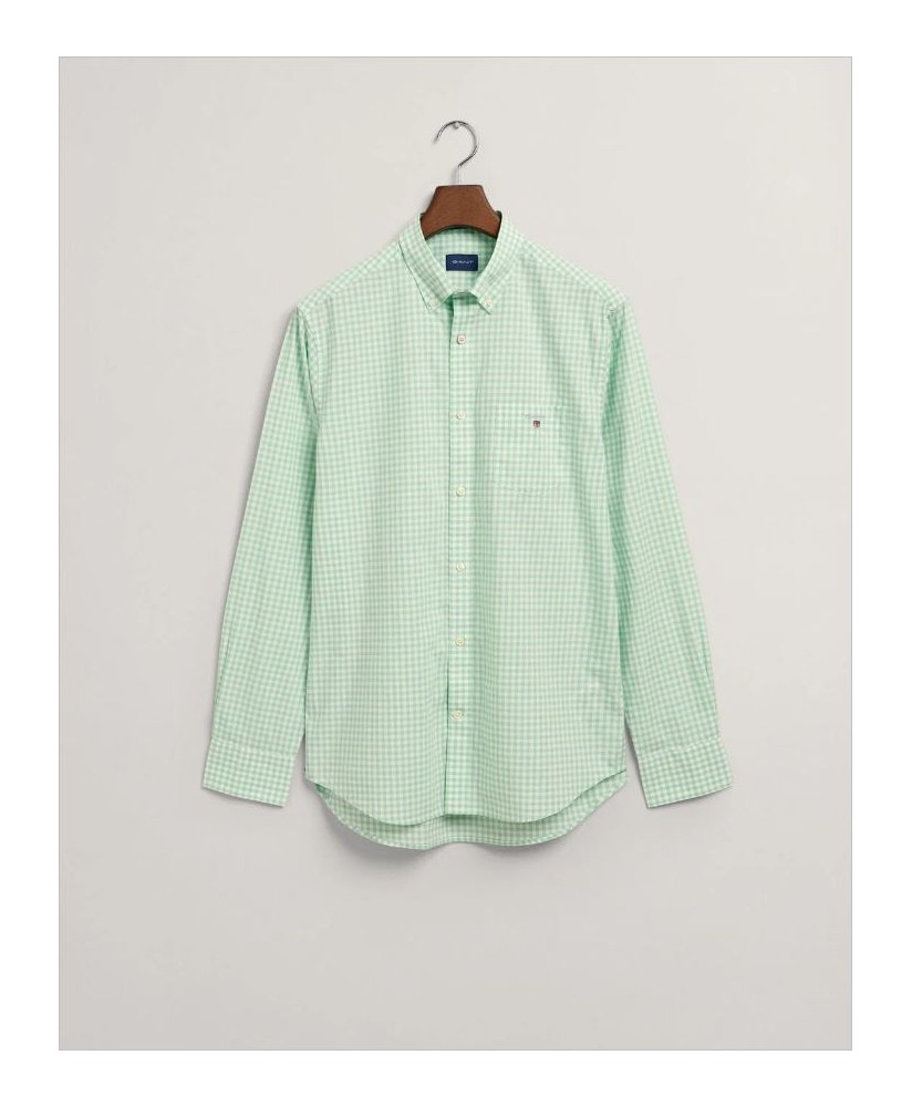 Camisa cuados vichy verde GANT