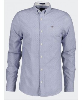 Camisa micro dibujo azul  GANT