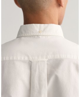 Camisa oxford regular fit blanca GANT