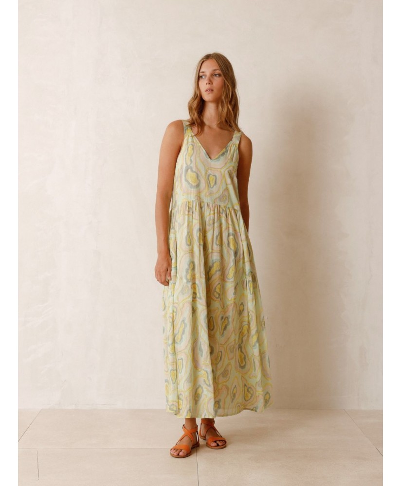 Vestido tirantes geodas Camile  INDI&COLD