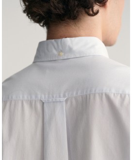 Camisa de popelina Regular Fit Banker Stripe GANT