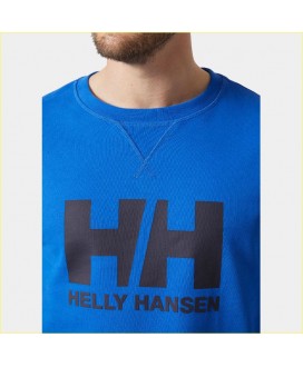 Sudadera azulón logo negro HELLY HANSEN