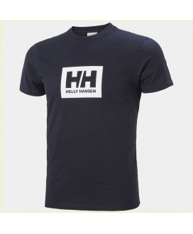 Camiseta marino logo blanco HELLY HANSEN