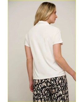 Camiseta pico blanca Kallie RINO&PELLE
