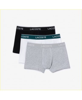 Pack tres calzoncillos boxer LACOSTE