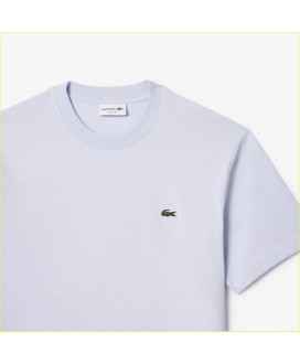 Camiseta básica azul/lila LACOSTE