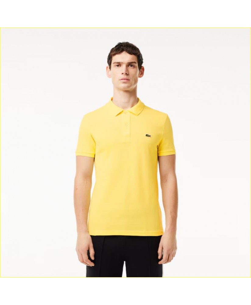 Polo slim fit amarillo LACOSTE