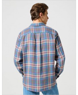 Camisa cuadros dos bolsillos WRANGLER