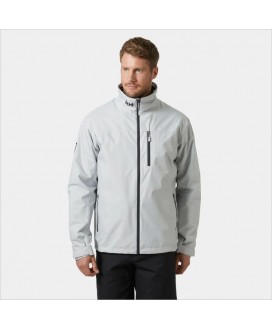 Chaqueta gris Crew Midlayer Jacket HELLY HANSEN