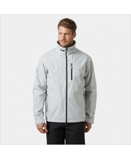 Chaqueta gris Crew Midlayer Jacket HELLY HANSEN