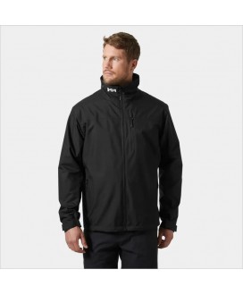 Chaqueta negra Crew Midlayer Jacket HELLY HANSEN