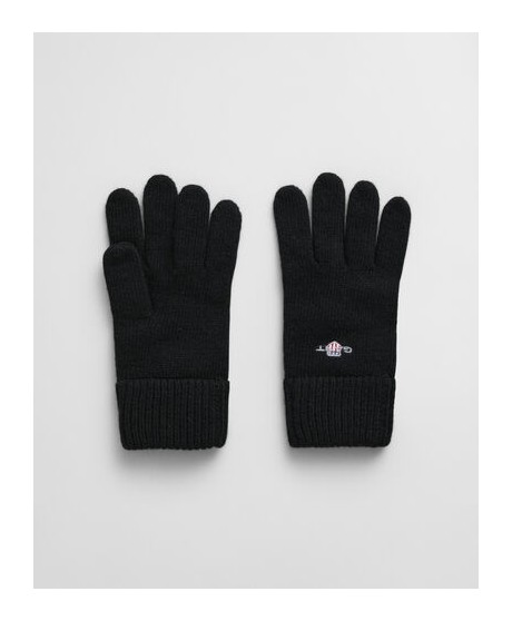 Guantes lana negros GANT