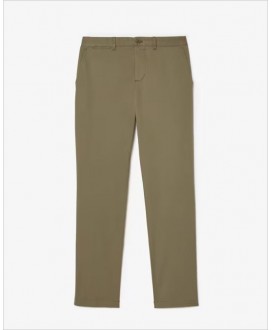 Pantalón chino algodón verde slim fit LACOSTE