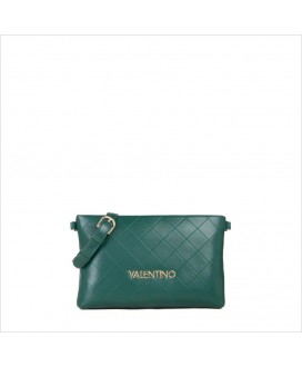 Bolso verde mano mediano logo de metal VALENTINO