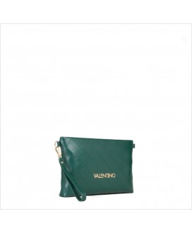 Bolso verde mano mediano logo de metal VALENTINO