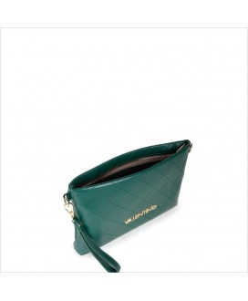 Bolso verde mano mediano logo de metal VALENTINO