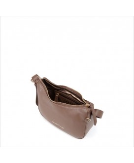 Bolso bandolera marrón hebilla lateral VALENTINO