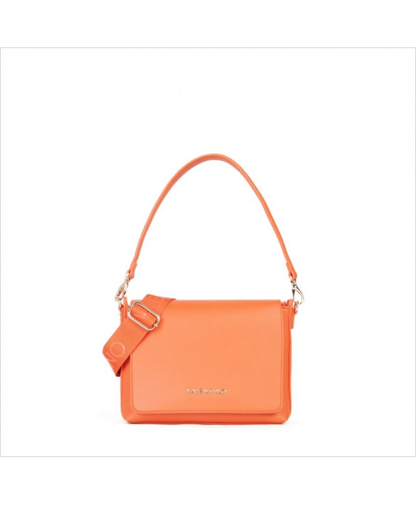 Bolso bandolera solapa naranja VALENTINO