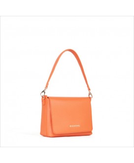 Bolso bandolera solapa naranja VALENTINO