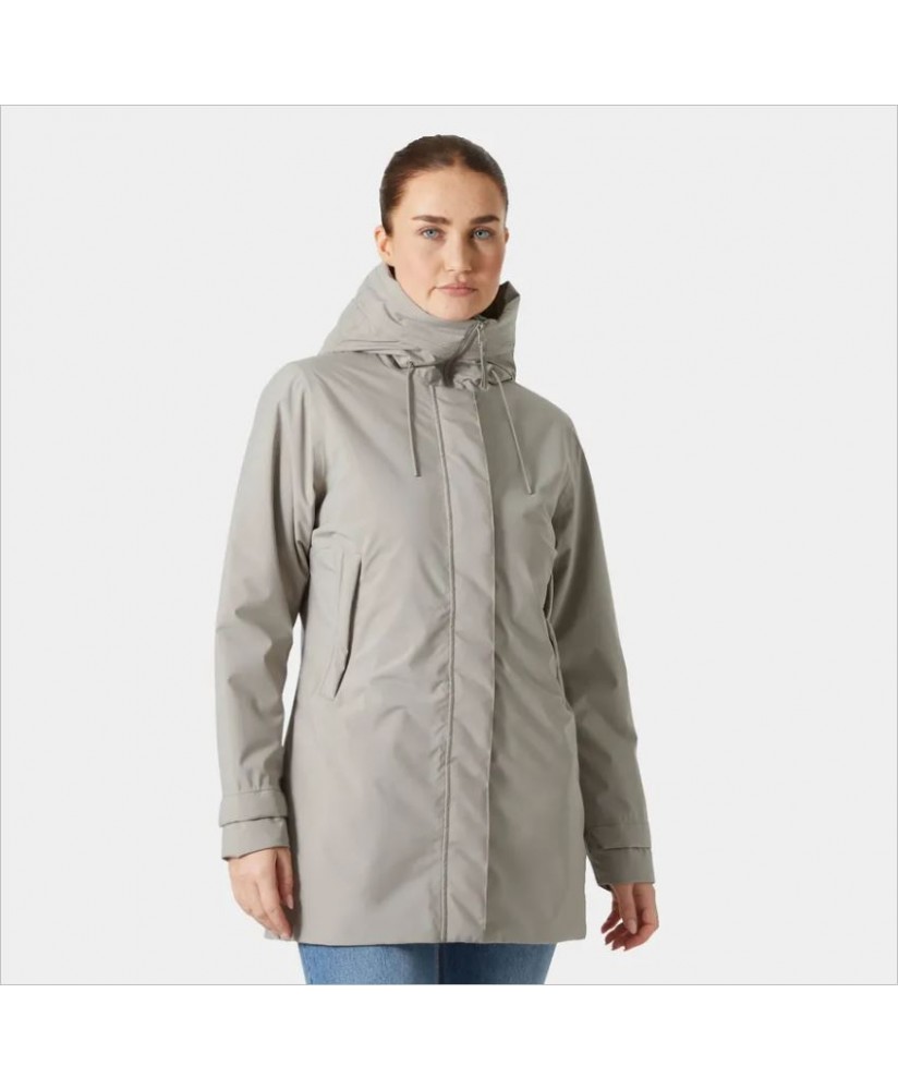 Impermeable chica gris Victoria Insulated Mid HELLY HANSEN