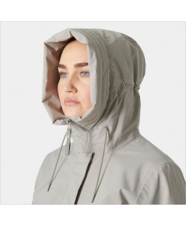 Impermeable chica gris Victoria Insulated Mid HELLY HANSEN