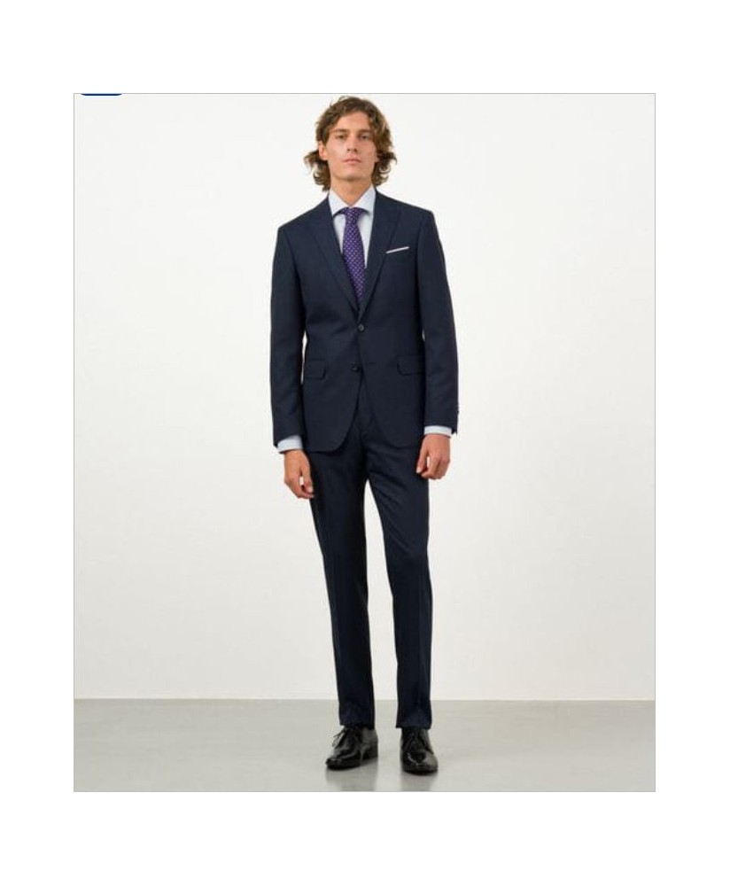 Traje slim microdibujo ETIEM