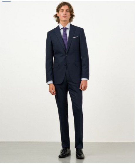 Traje slim microdibujo ETIEM