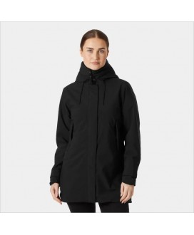 Impermeable chica negra Victoria Insulated Mid HELLY HANSEN