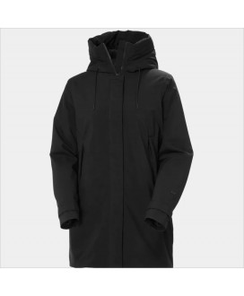 Impermeable chica negra Victoria Insulated Mid HELLY HANSEN