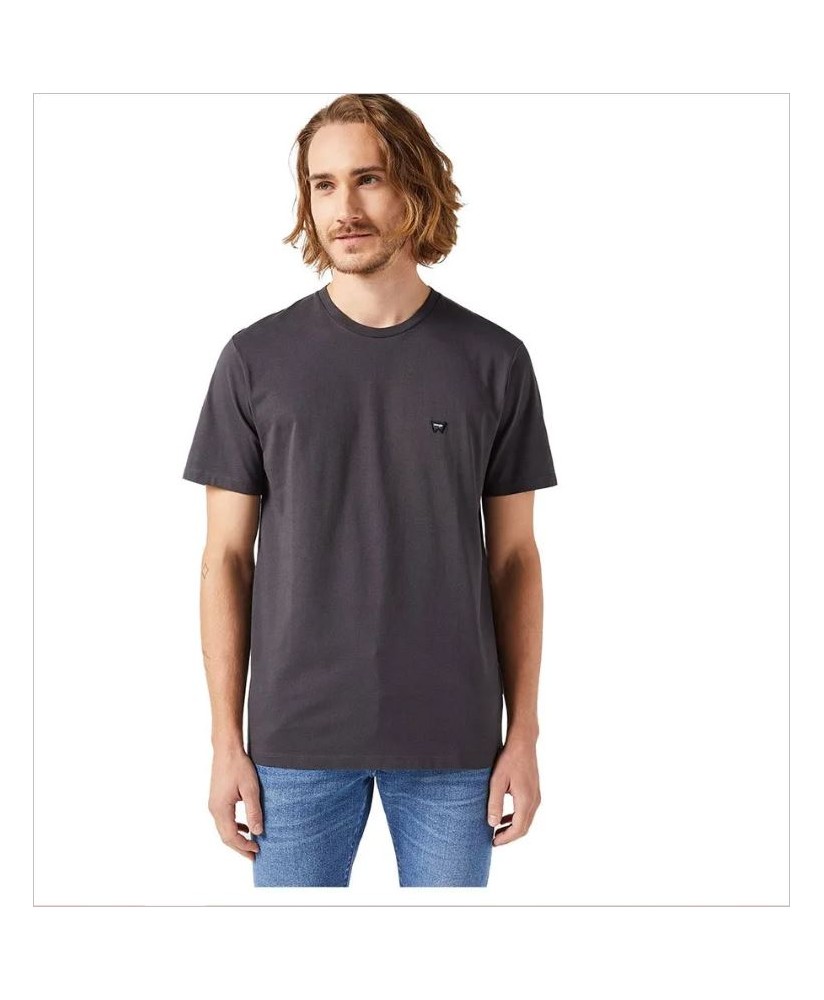 Camiseta básica negra WRANGLER
