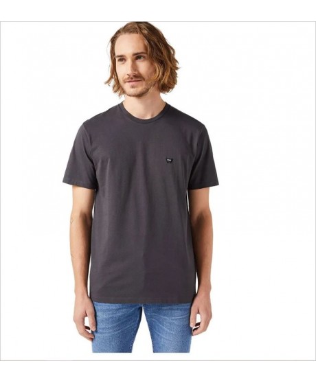 Camiseta básica negra WRANGLER