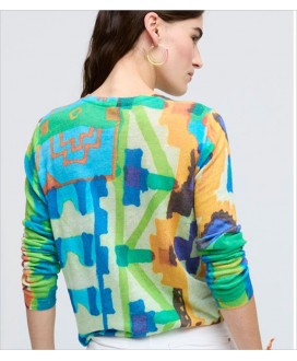 Jersey cuello redondo dibujos colores ALDO MARTINS