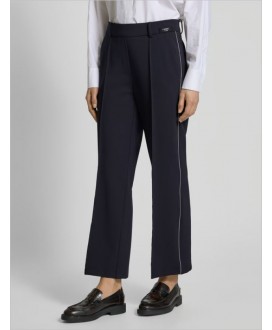 Pantalón tobillero marino rebite blanco pierna Cameron CAMBIO