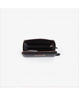 Cartera monedero grande Scarlett negro VALENTINO