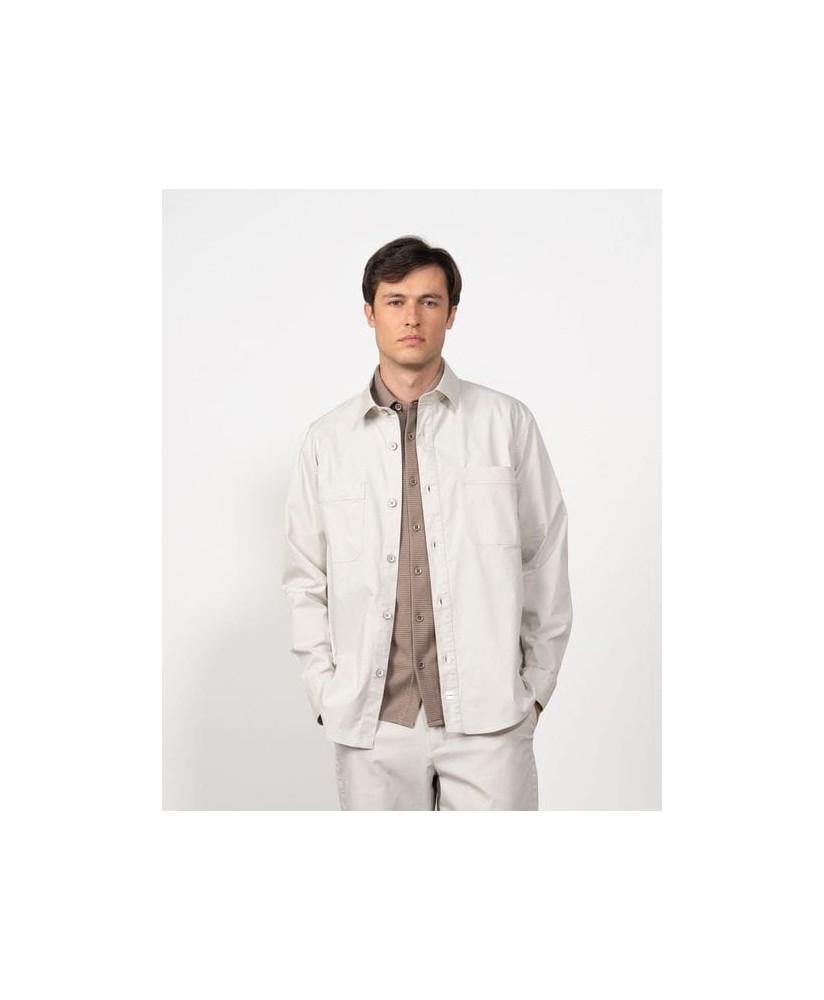Sobrecamisa piedra dos bolsillos ETIEM