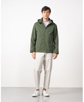 Parka verde capucha ETIEM