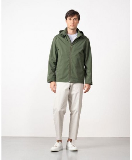 Parka verde capucha ETIEM