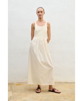 Vestido midi combinado telas SITA MURT