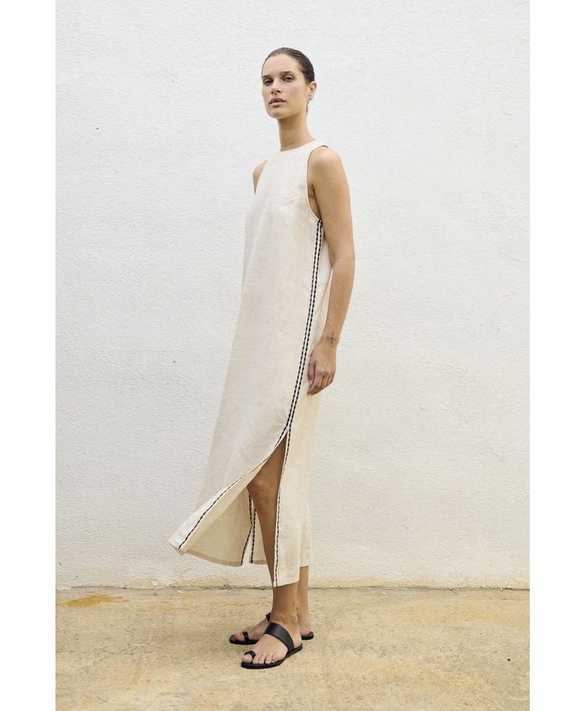 Vestido largo bordados SITA MURT