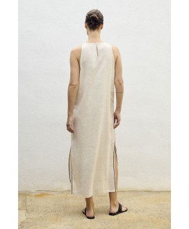 Vestido largo bordados SITA MURT