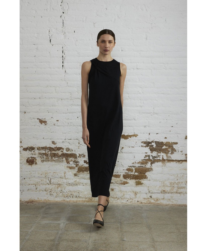 Vestido fluido con nudo SITA MURT