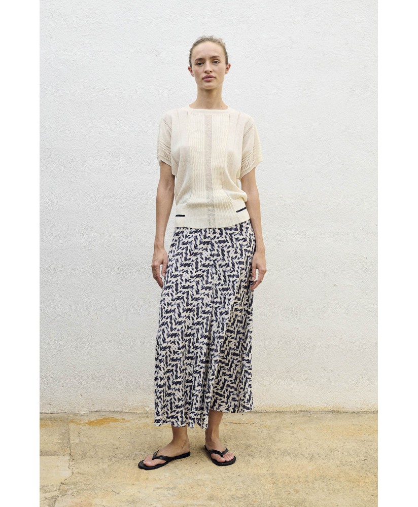 Falda midi estampada SITA MURT
