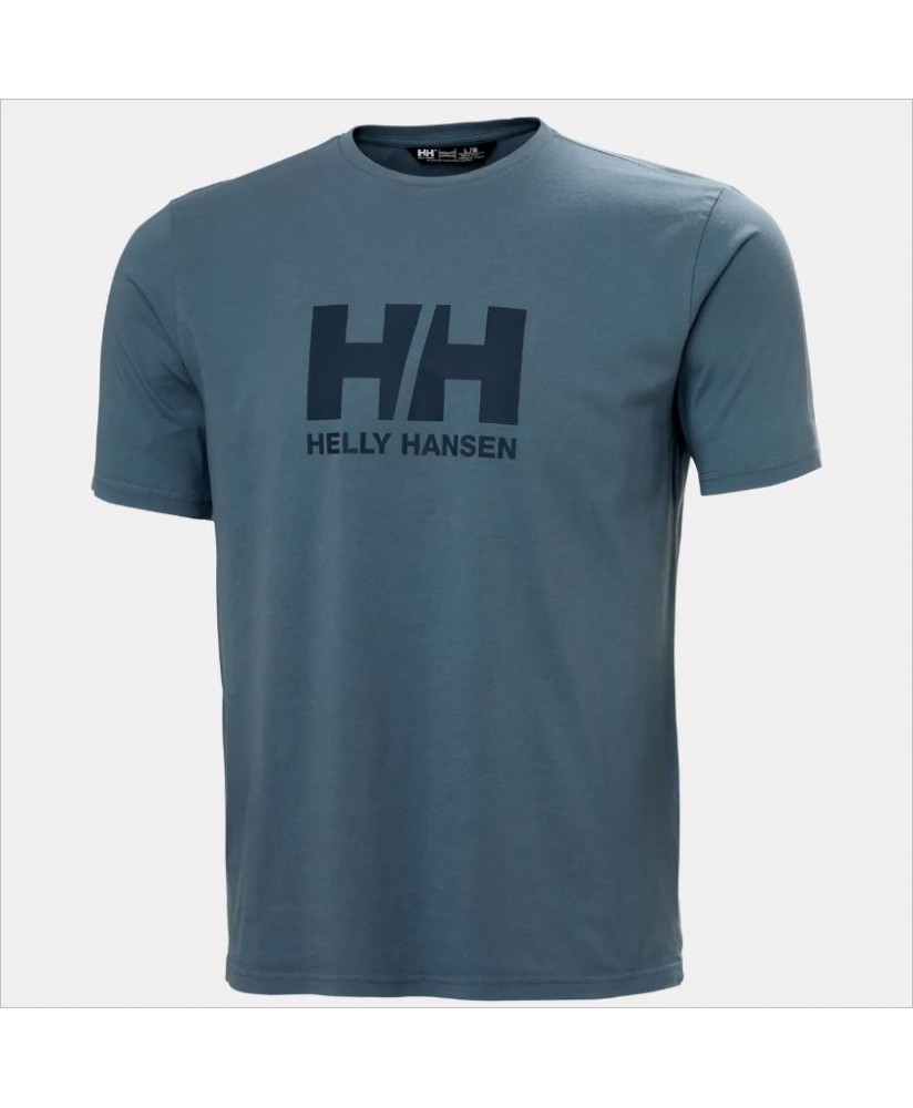 Camiseta azul logo marino HELLY HANSEN