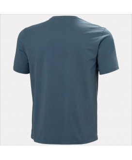 Camiseta azul logo marino HELLY HANSEN