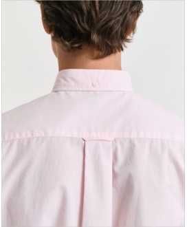 Camisa popelina cuadros vichy rosa Regular Fit GANT