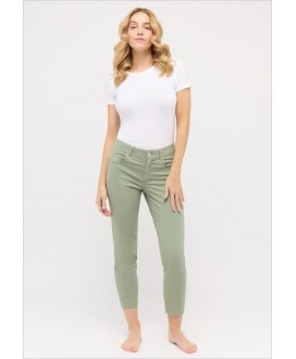 Pantalón tobillero loneta verde Ornella ANGELS