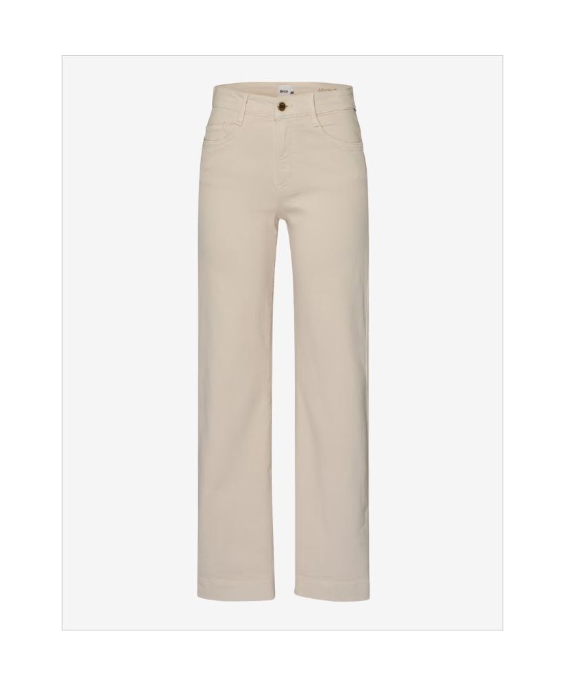 Pantalón vaquero beige pierna ancha Maine BRAX