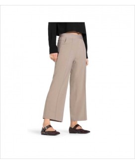 Pantalón culotte camel goma cintura Cameron CAMBIO