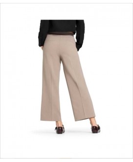 Pantalón culotte camel goma cintura Cameron CAMBIO